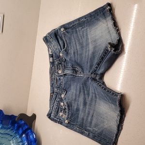 MISS-ME jean shorts (sz 27)